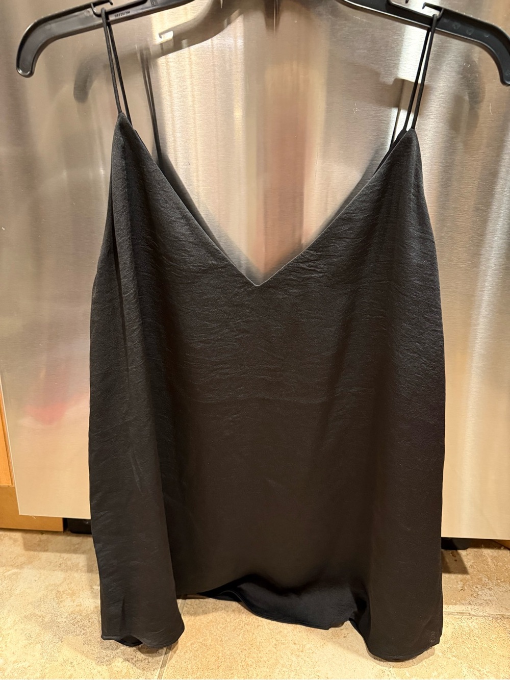 Express Black V-Neck Spaghetti Strap Camisole